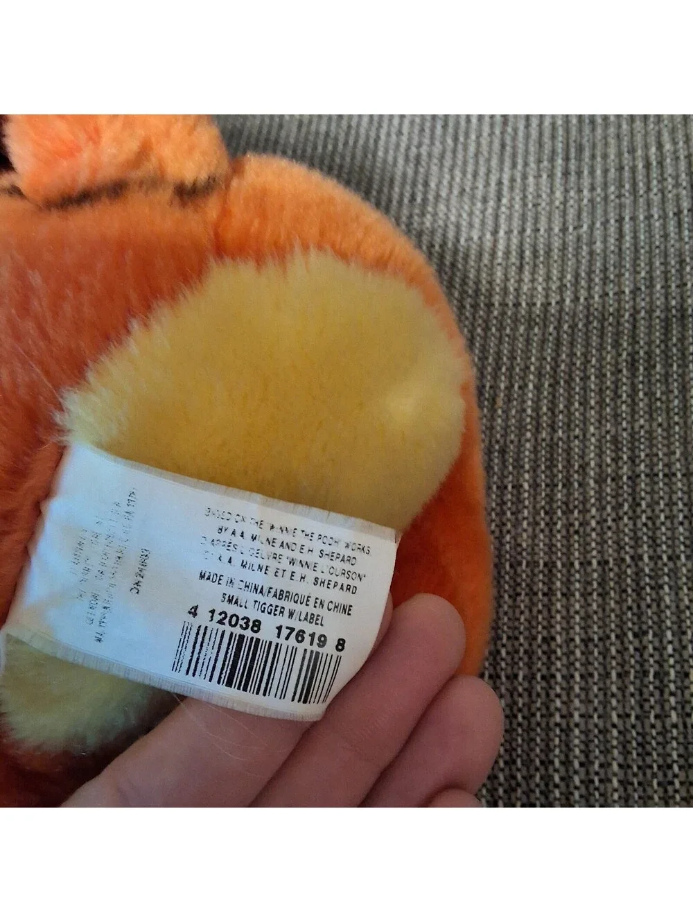 Authentic Disney Store Exclusive Tigger Plush Toy